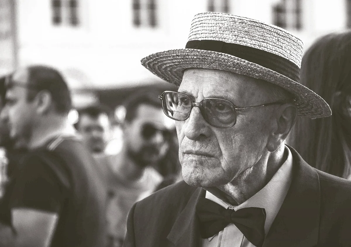 man, retro, fashion, bowtie, hat, glasses, old, old man, elderly man, grandfather, aged, elderly, portrait, grandpa, black and white, monochrome, old man, old man, old man, old man, old man, grandfather, grandpa - old man names for dogs